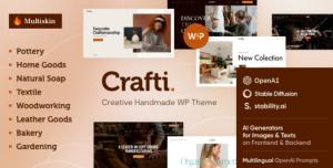 Crafti - Handmade Store WordPress Theme